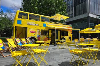 Inchmere Event Design Lipton Tea Bus