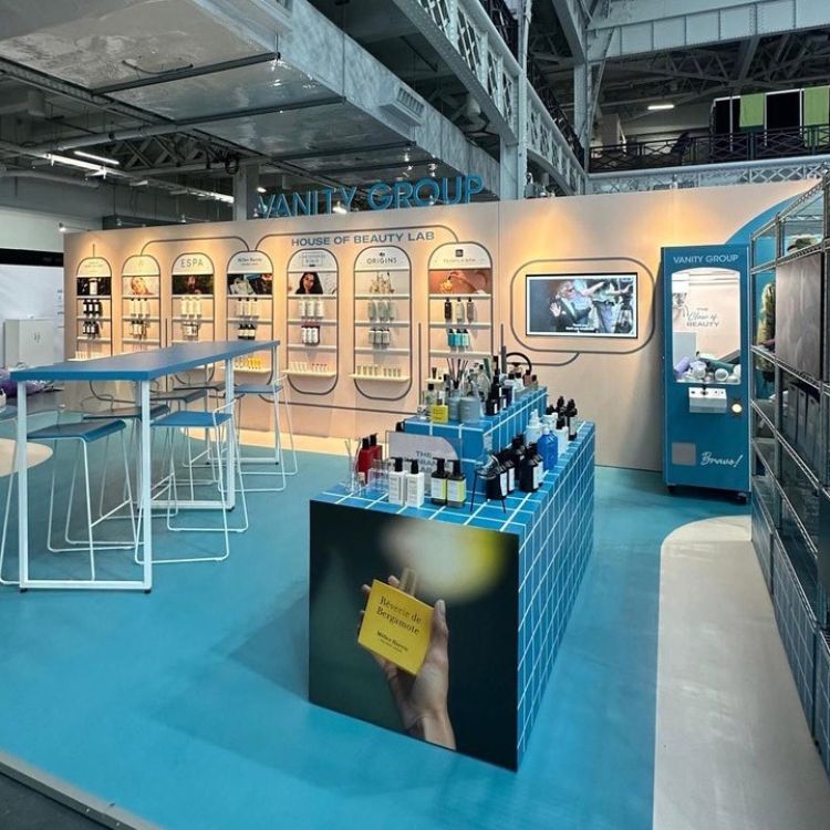Vanity Group Stand Build at Indpendent Hotel Show