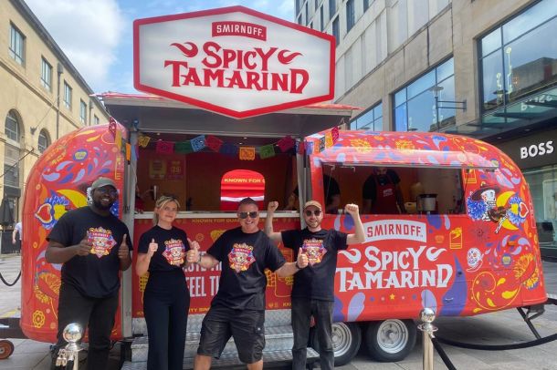 Inchmere Event Design LTD, Airstream Hire Smirnoff Spicy Tamarind