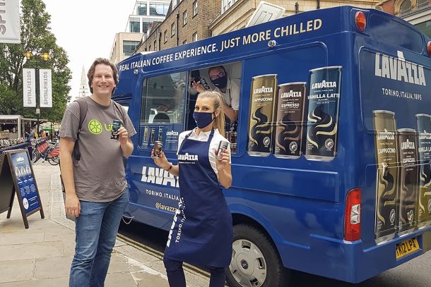 Inchmere Event Design LTD, vehicle Lavazza